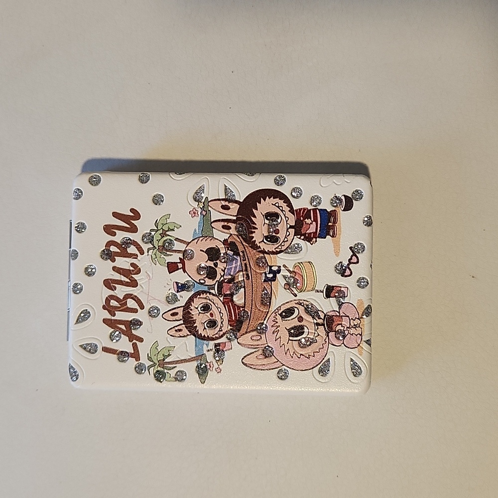 Labubu compact mirror